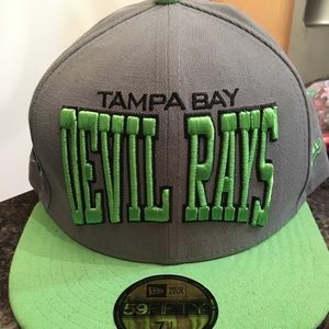 New Era Vintage TB Devil Rays Fitted Cap